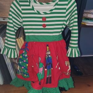 Eleanor Rose Chirtmas Dress Size 2